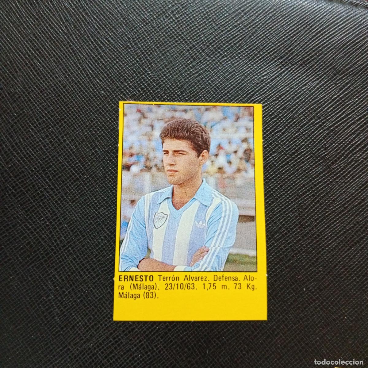 Cromos de f&uacute;tbol: ERNESTO MALAGA CROMO SUPER ROLLAN 1984 CROMO FUTBOL LIGA 84 - DESPEGADO - A149 PG10