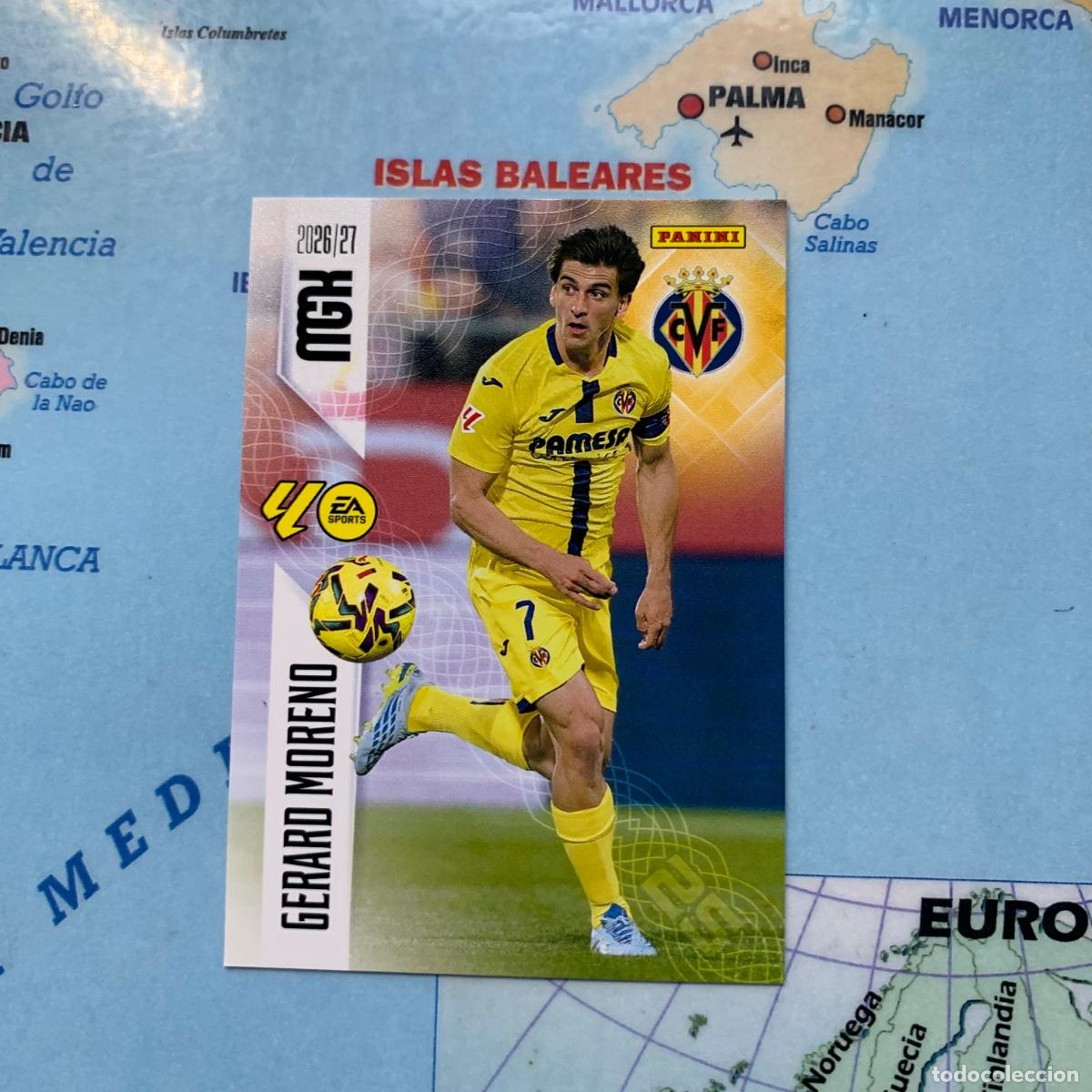 Cromos de f&uacute;tbol: Gerard Moreno n&uacute;mero 378 del Villarreal megacracks 26-27 2026-2027