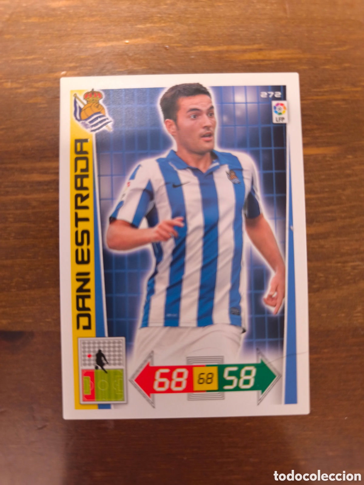 Cromos de f&uacute;tbol: Dani estrada sociedad adrenalyn 12/13