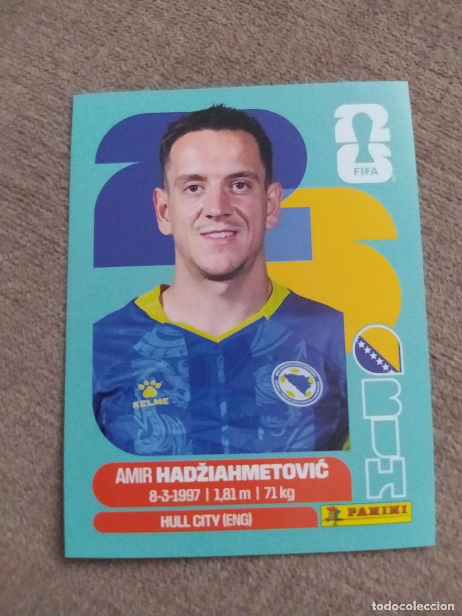 Fu&szlig;ball-Sticker: BIH 08 BIH8 Amir HADZIAHMETOVIC 8 Bosnia y Herzegovina Mundial 2026 Panini