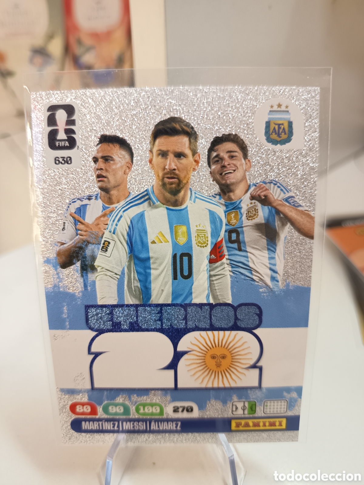 Cromos de f&uacute;tbol: 630 ETERNOS 22 WORLD CUP ADRENALYN 2026