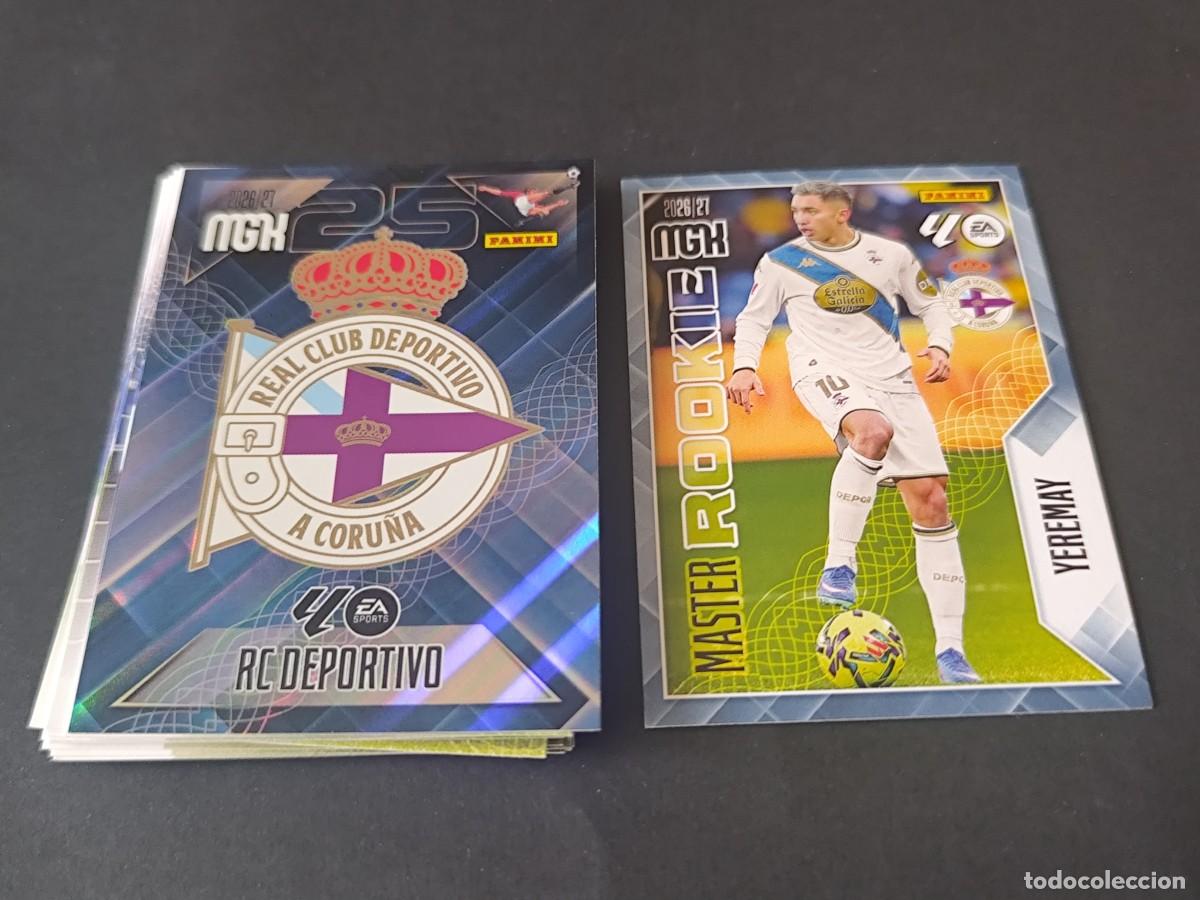 Cromos de f&uacute;tbol: LOTE DEPORTIVO CORU&Ntilde;A COMPLETO 1&ordf; EDICI&Oacute;N MEGACRACKS 2026/2027 26/27