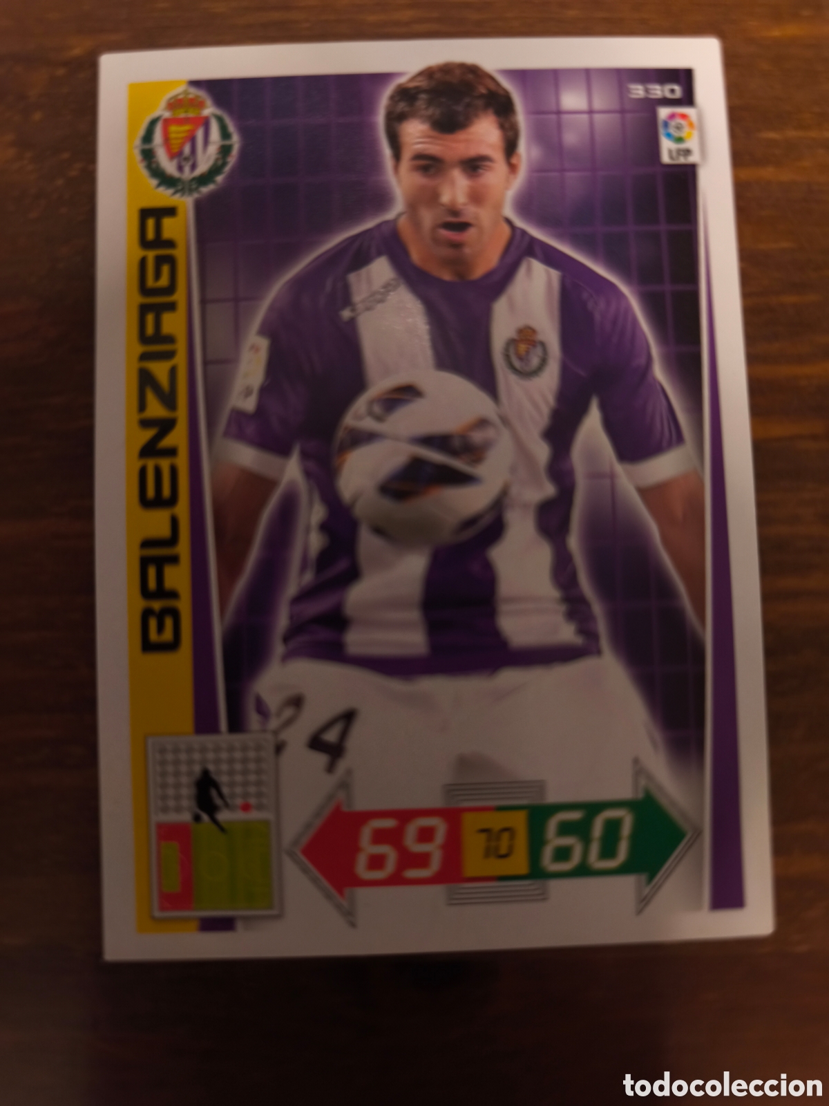 Cromos de f&uacute;tbol: Balenziaga Valladolid adrenalyn 12 13