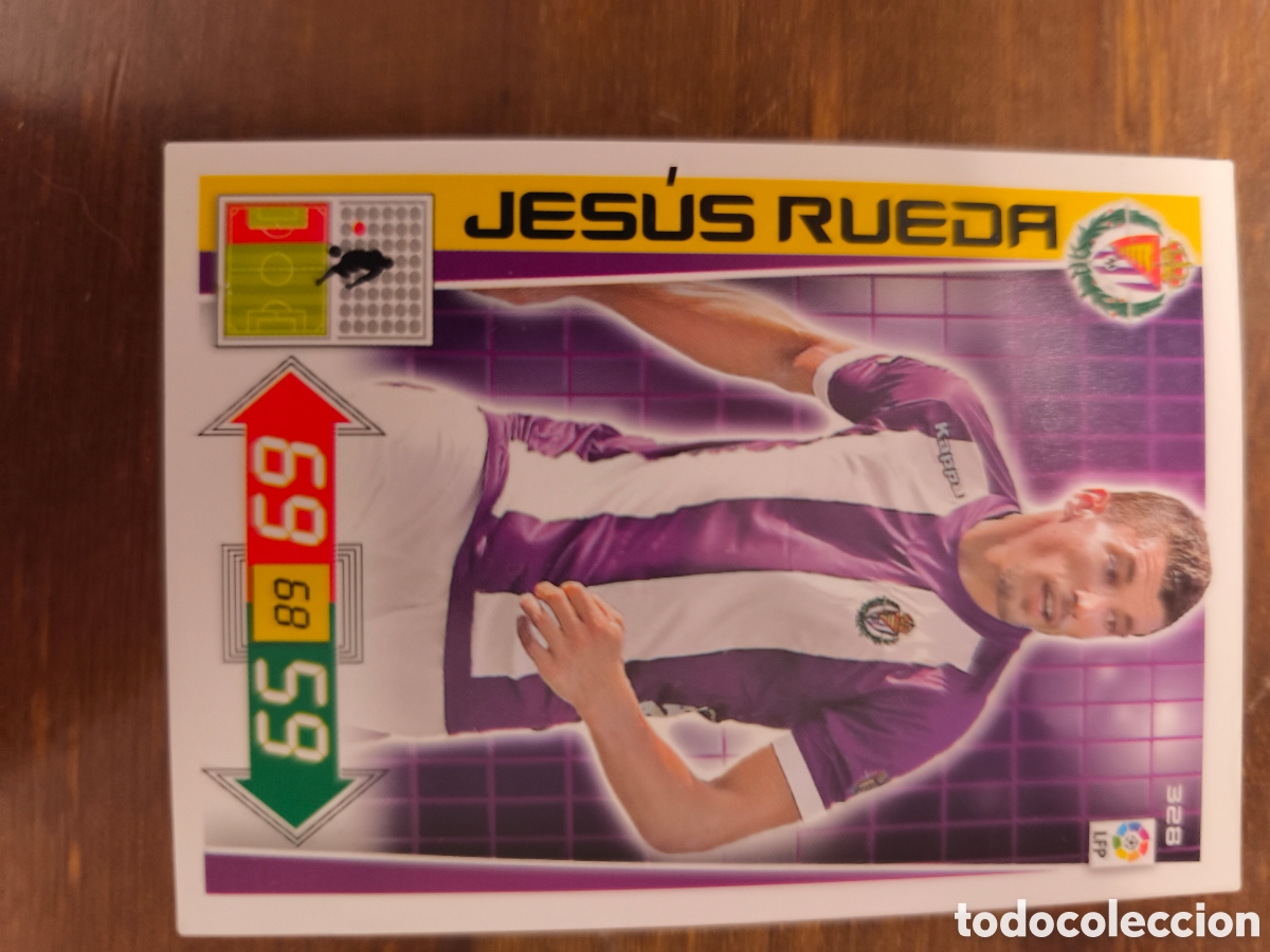 Cromos de f&uacute;tbol: Jes&uacute;s rueda Valladolid adrenalyn 12 13
