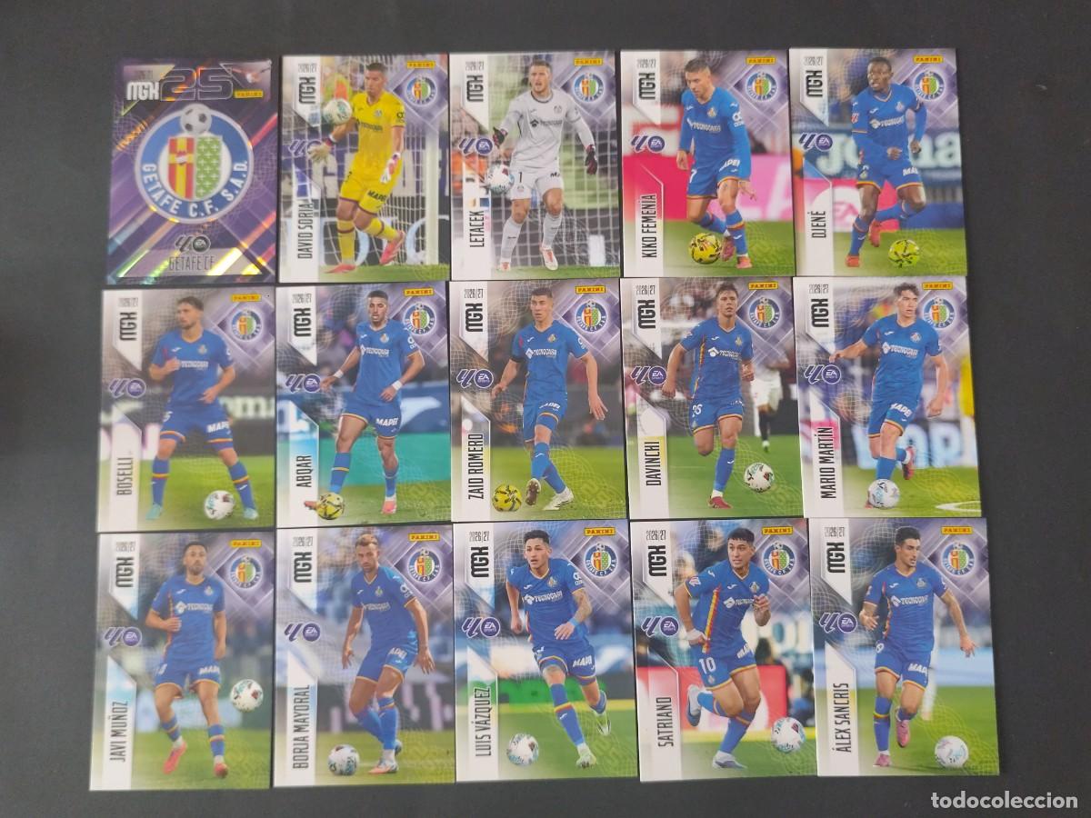 Cromos de f&uacute;tbol: LOTE GETAFE COMPLETO 1&ordf; EDICI&Oacute;N MEGACRACKS 2026/2027 26/27 (15 CARDS)