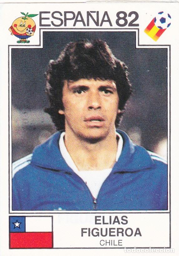Cromos de f&uacute;tbol: MUNDIAL ESPA&Ntilde;A 82 - ELIAS FIGUEROA DE CHILE - RECORTADO/DESPEGADO (A-19)