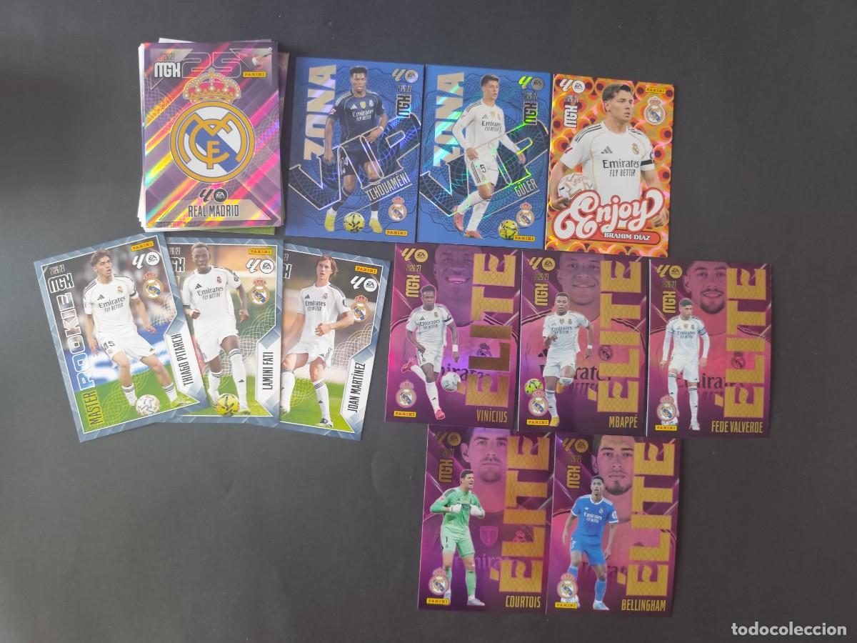 Cromos de f&uacute;tbol: LOTE REAL MADRID 1&ordf; EDICI&Oacute;N MEGACRACKS 2026/2027 26/27