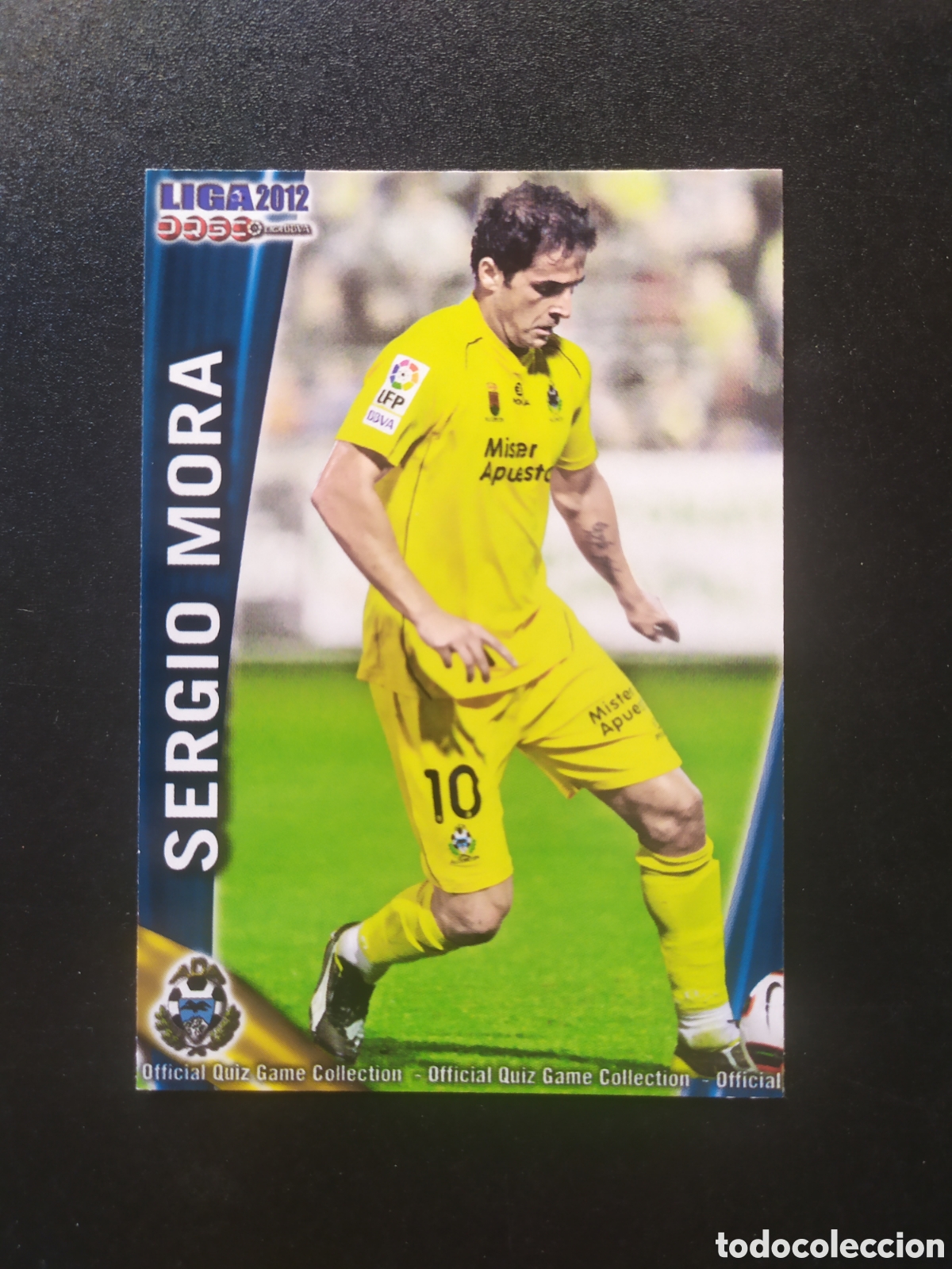 Cromos de f&uacute;tbol: Mundicromo fichas Liga 2011 2012 11 12 Sergio Mora n&deg; 891 Alcorc&oacute;n