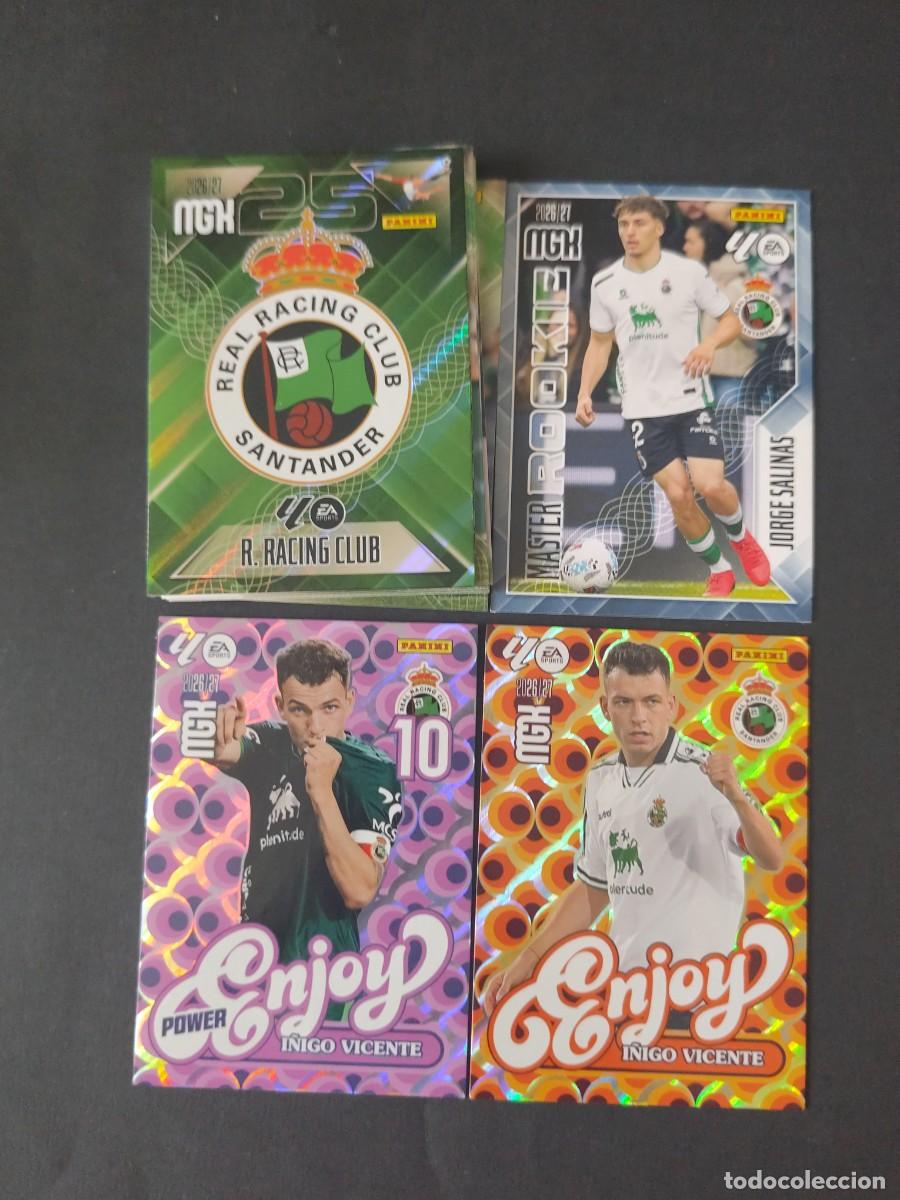 Cromos de f&uacute;tbol: LOTE RACING SANTANDER COMPLETO 1&ordf; EDICI&Oacute;N MEGACRACKS 2026/2027 26/27
