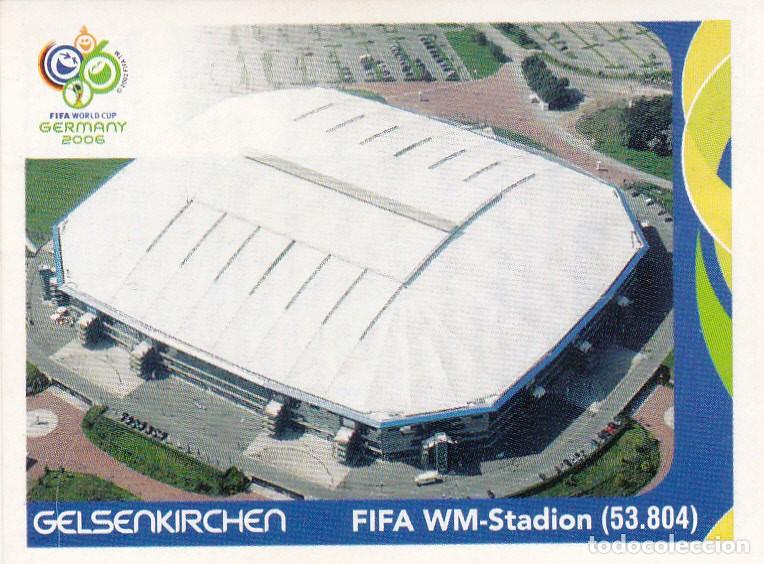Cromos de f&uacute;tbol: FIFA WORD CUP GERMANY 2006 - ESTADIO N&ordm; 8 GELSENKIRCHEN - NUEVO SIN PEGAR (A-19)