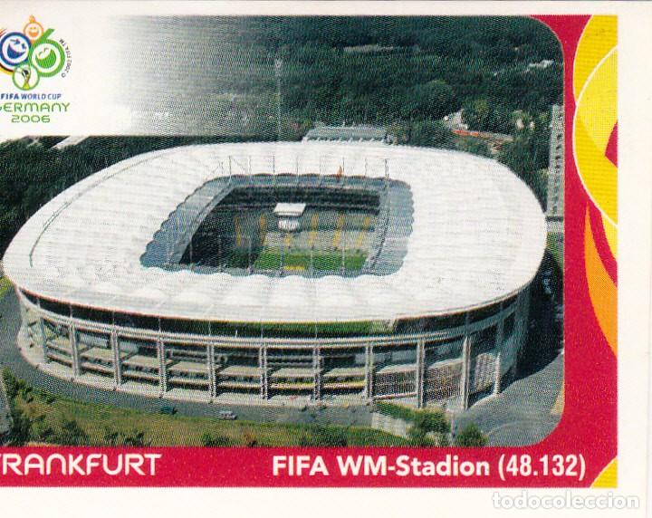 Cromos de f&uacute;tbol: FIFA WORD CUP GERMANY 2006 - ESTADIO N&ordm; 12 FRANKFURT - NUEVO SIN PEGAR (A-19)