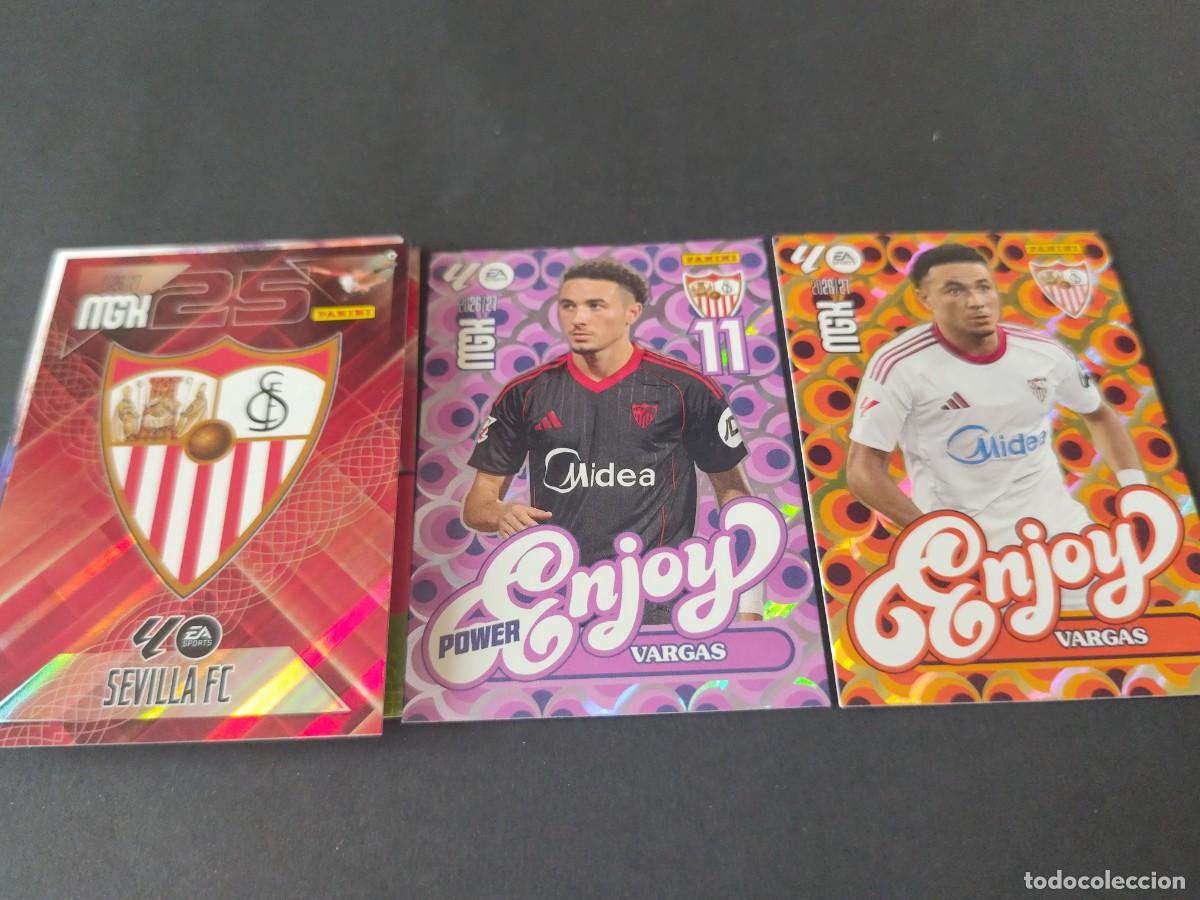 Cromos de f&uacute;tbol: LOTE SEVILLA 1&ordf; EDICI&Oacute;N MEGACRACKS 2026/2027 26/27