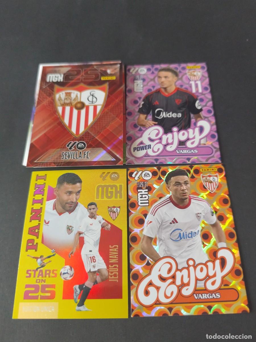 Cromos de f&uacute;tbol: LOTE SEVILLA 1&ordf; EDICI&Oacute;N MEGACRACKS 2026/2027 26/27 CON STARS ON 25