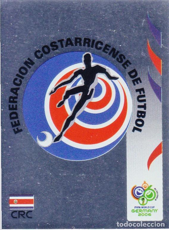Cromos de f&uacute;tbol: FIFA WORD CUP GERMANY 2006 - ESCUDO N&ordm; 37 DE COSTA RICA - NUEVO SIN PEGAR (A-19)