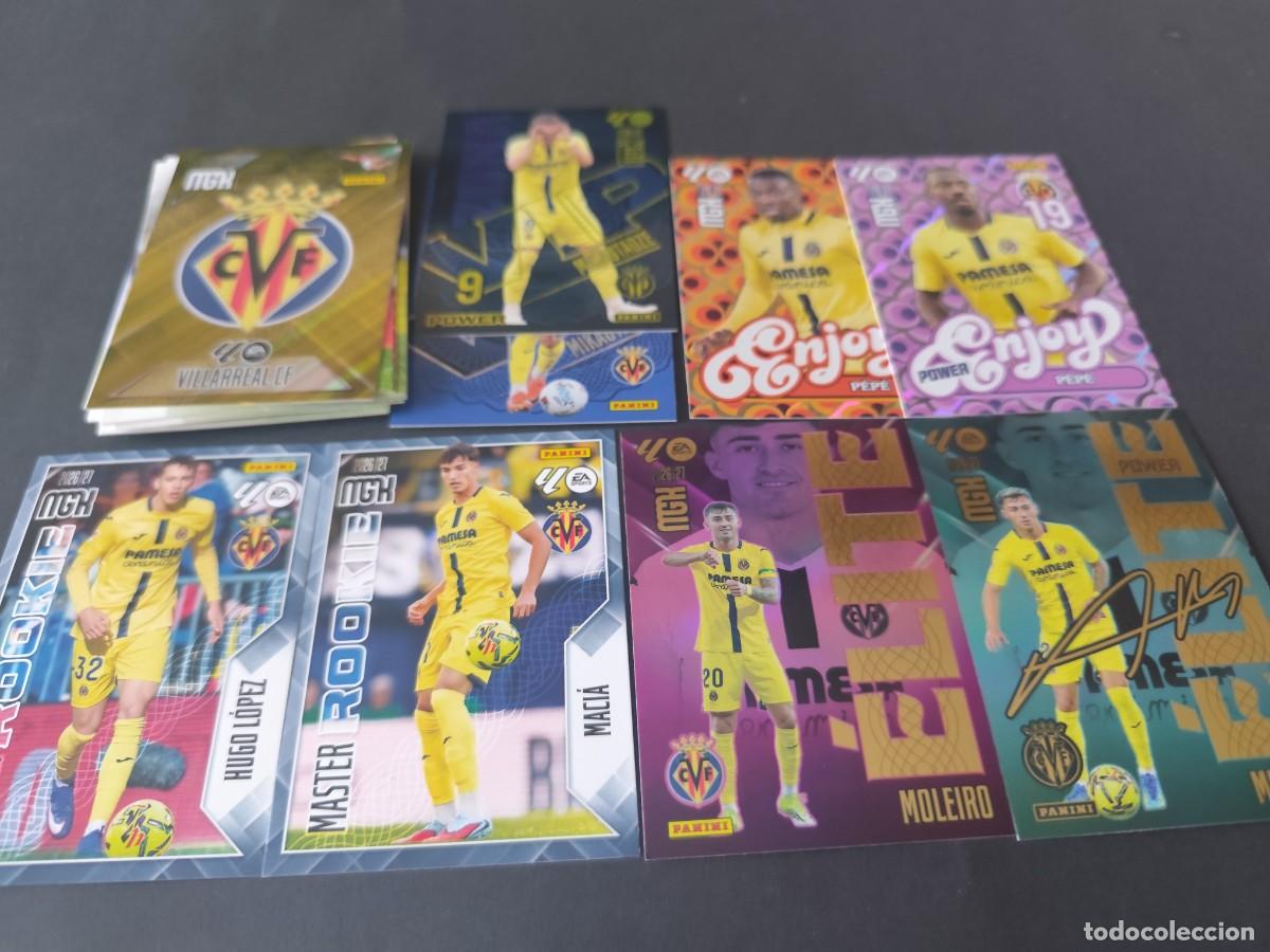 Cromos de f&uacute;tbol: LOTE VILLARREAL 1&ordf; EDICI&Oacute;N MEGACRACKS 2026/2027 26/27 CON PARALELAS
