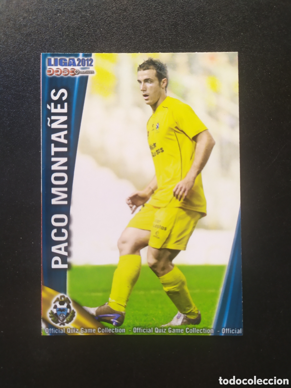 Cromos de f&uacute;tbol: Mundicromo fichas Liga 2011 2012 11 12 Paco Monta&ntilde;es n&deg; 894 Alcorc&oacute;n