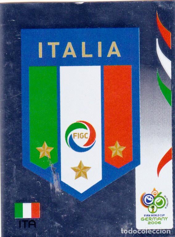 Cromos de f&uacute;tbol: FIFA WORD CUP GERMANY 2006 - ESCUDO N&ordm; 322 DE ITALIA - NUEVO SIN PEGAR (A-19)