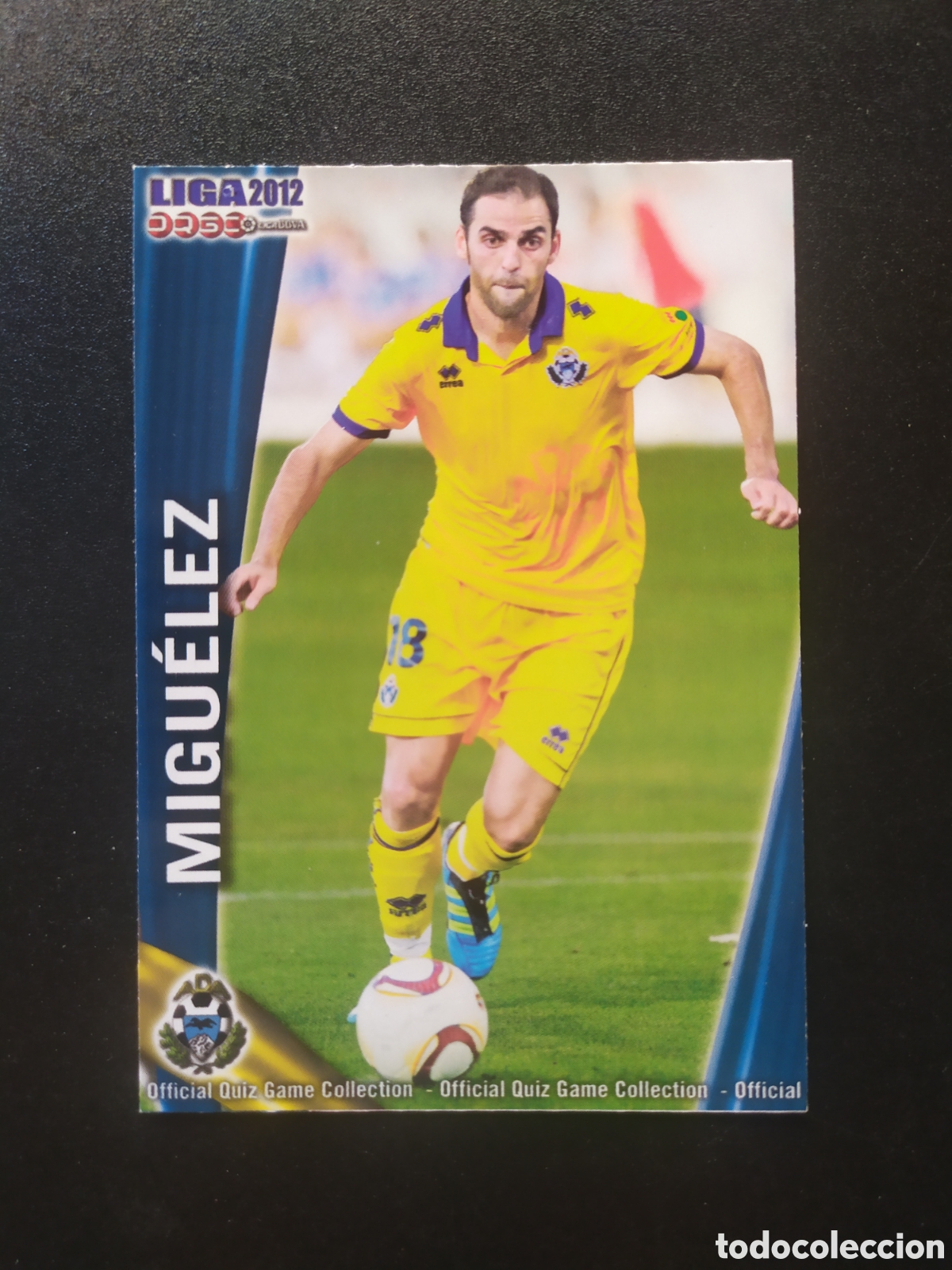 Cartes &agrave; collectionner de Football: Mundicromo fichas Liga 2011 2012 11 12 Miguelez n&deg; 895 Alcorc&oacute;n