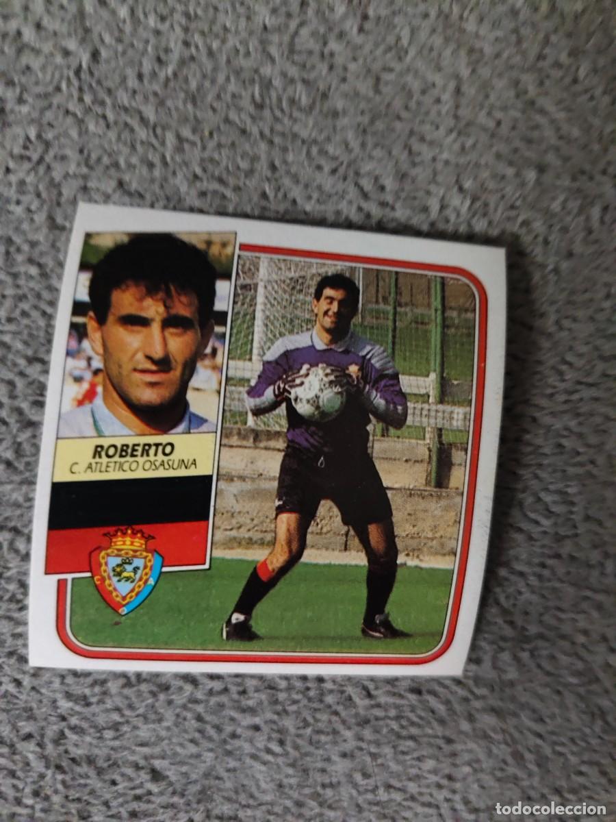 Figurine di Calcio: EDICIONES ESTE 89 90 ROBERTO C.A. OSASUNA 1989 1990 DESPEGADO RECUPERADO ALBUM AAQ