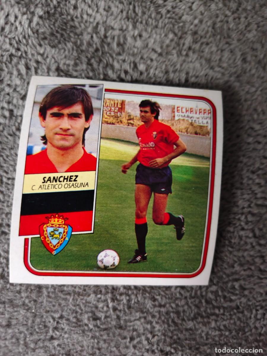 Figurine di Calcio: EDICIONES ESTE 89 90 SANCHEZ C.A. OSASUNA 1989 1990 DESPEGADO RECUPERADO ALBUM AAQ