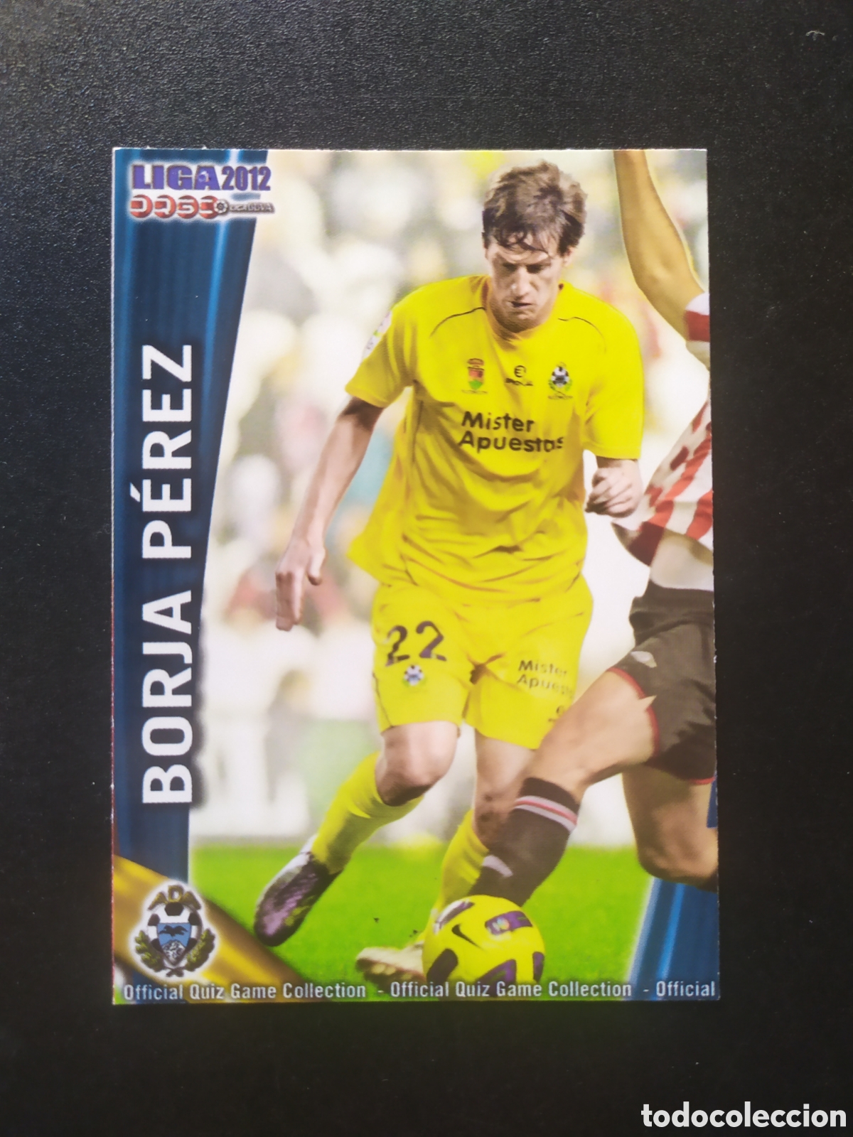 Figurine di Calcio: Mundicromo fichas Liga 2011 2012 11 12 Borja P&eacute;rez n&deg; 897 Alcorc&oacute;n