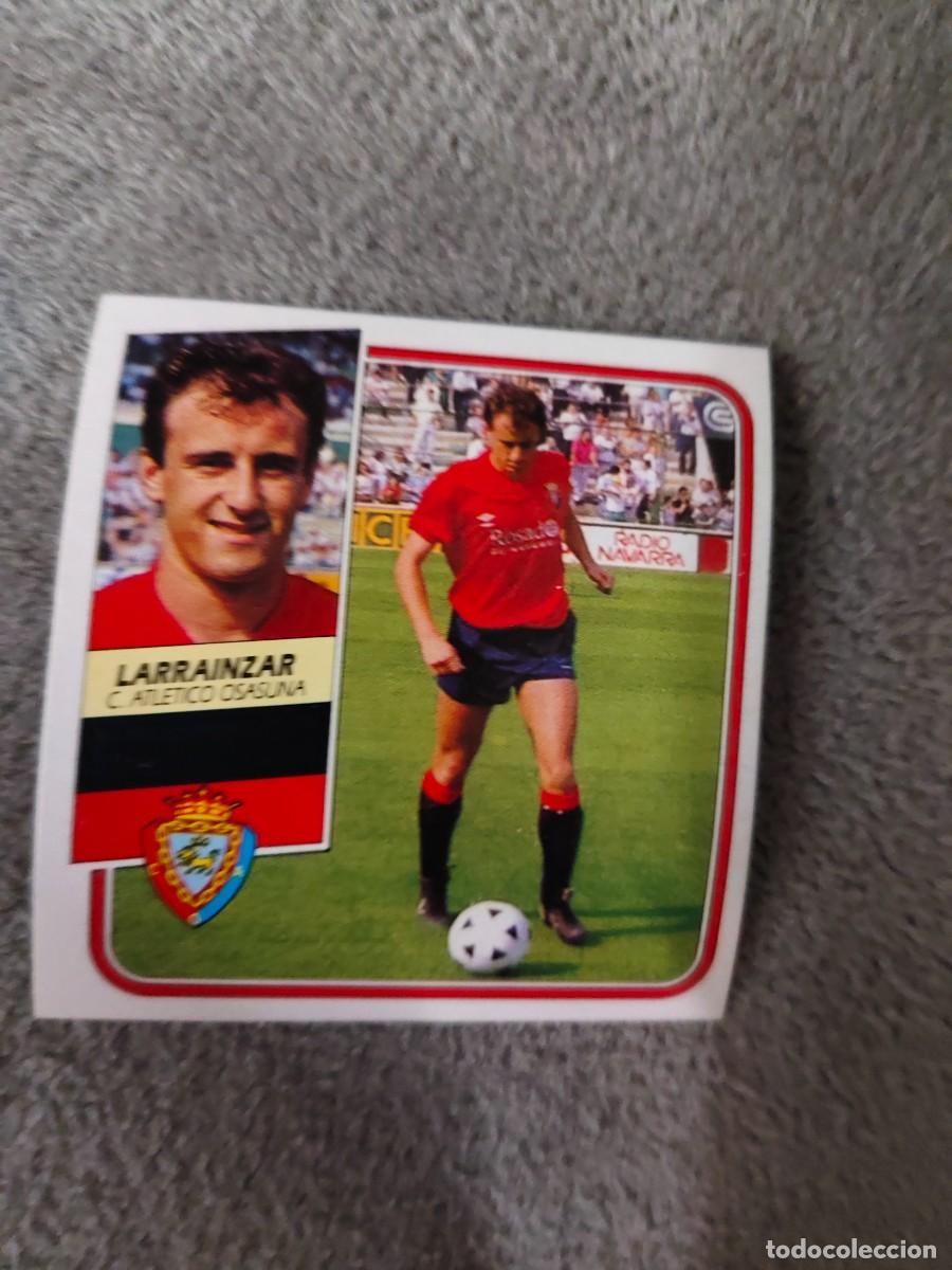 Figurine di Calcio: EDICIONES ESTE 89 90 LARRAINZAR C.A. OSASUNA 1989 1990 DESPEGADO RECUPERADO ALBUM AAQ