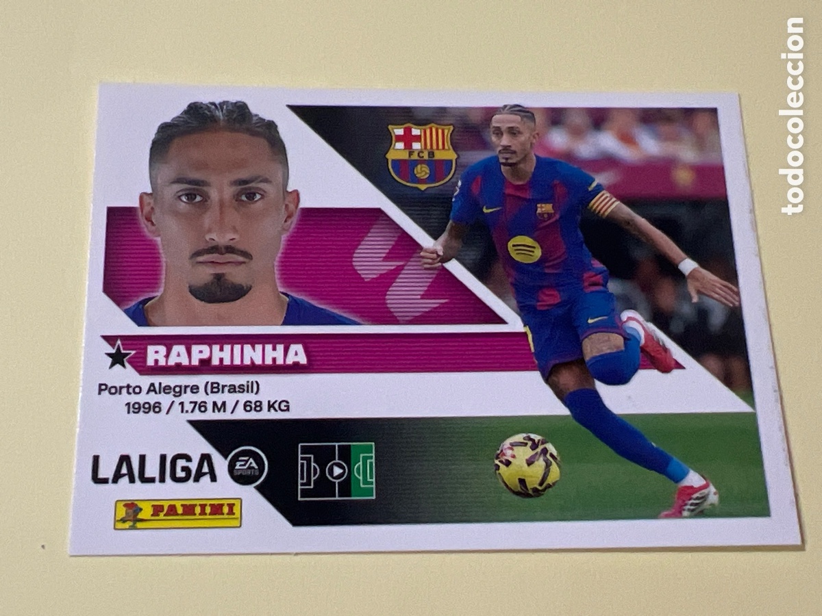 Cromos de f&uacute;tbol: C4410. N&deg;5 FC Barcelona Kounde Liga Este 26/27