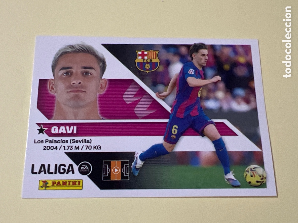 Cromos de f&uacute;tbol: C4422. 13 FC Barcelona Gavi Liga Este 26/27