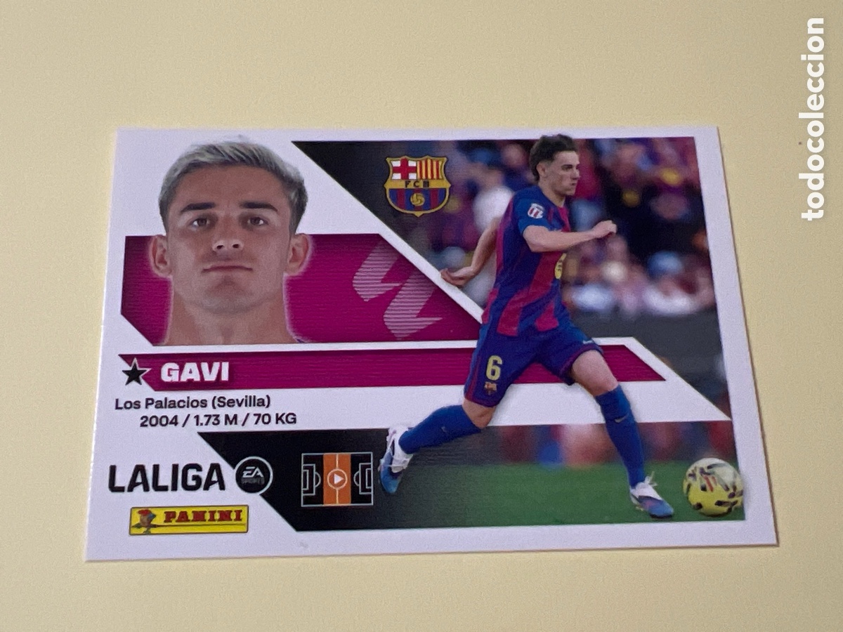 Cromos de f&uacute;tbol: C4467. 13 FC Barcelona Gavi Liga Este 26/27