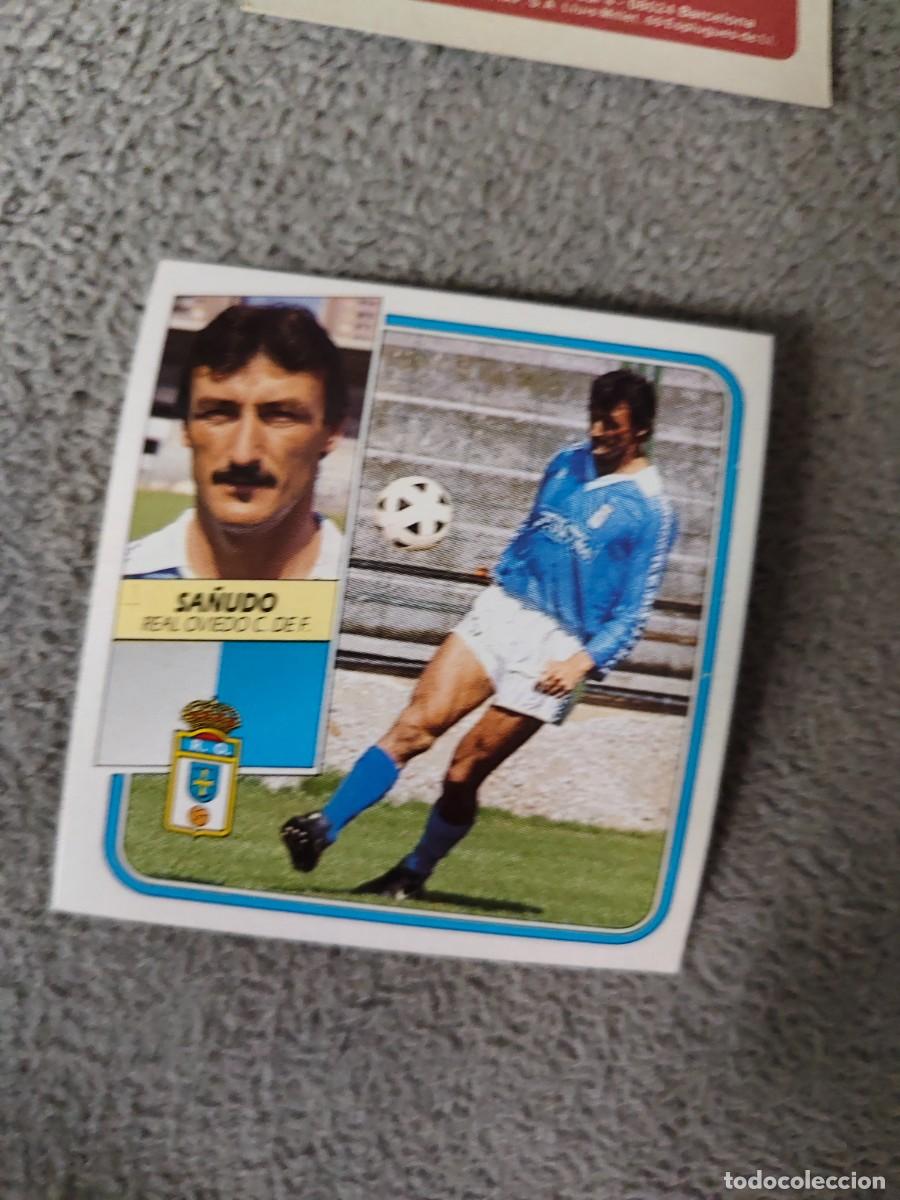 Cromos de f&uacute;tbol: EDICIONES ESTE 89 90 SA&Ntilde;UDO REAL OVIEDO C.F. 1989 1990 DESPEGADO RECUPERADO ALBUM AAQ