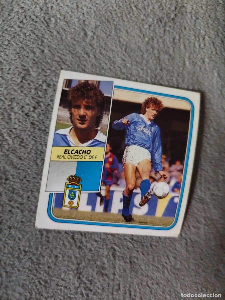 Cromos de f&uacute;tbol: EDICIONES ESTE 89 90 ELCACHO REAL OVIEDO C.F. 1989 1990 DESPEGADO RECUPERADO ALBUM AAQ