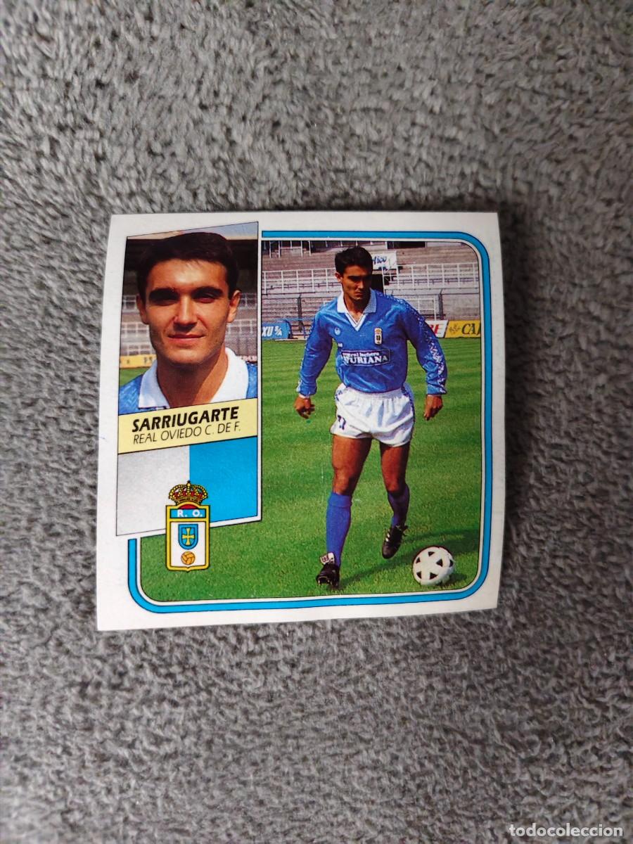 Cromos de f&uacute;tbol: EDICIONES ESTE 89 90 SARRIUGARTE COLOCA REAL OVIEDO C.F. 1989 1990 DESPEGADO RECUPERADO ALBUM AAQ