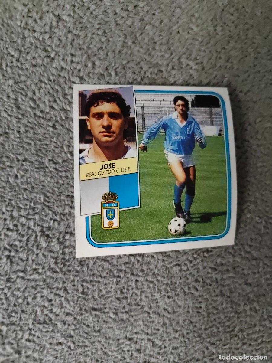 Cromos de f&uacute;tbol: EDICIONES ESTE 89 90 JOSE REAL OVIEDO C.F. 1989 1990 DESPEGADO RECUPERADO ALBUM AAQ