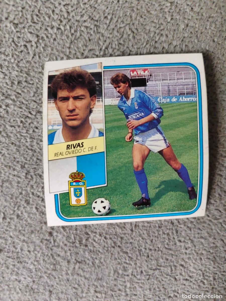 Cromos de f&uacute;tbol: EDICIONES ESTE 89 90 29 RIVAS OVIEDO FICHAJES 1989 1990 DESPEGADO RECUPERADO ALBUM AAQ