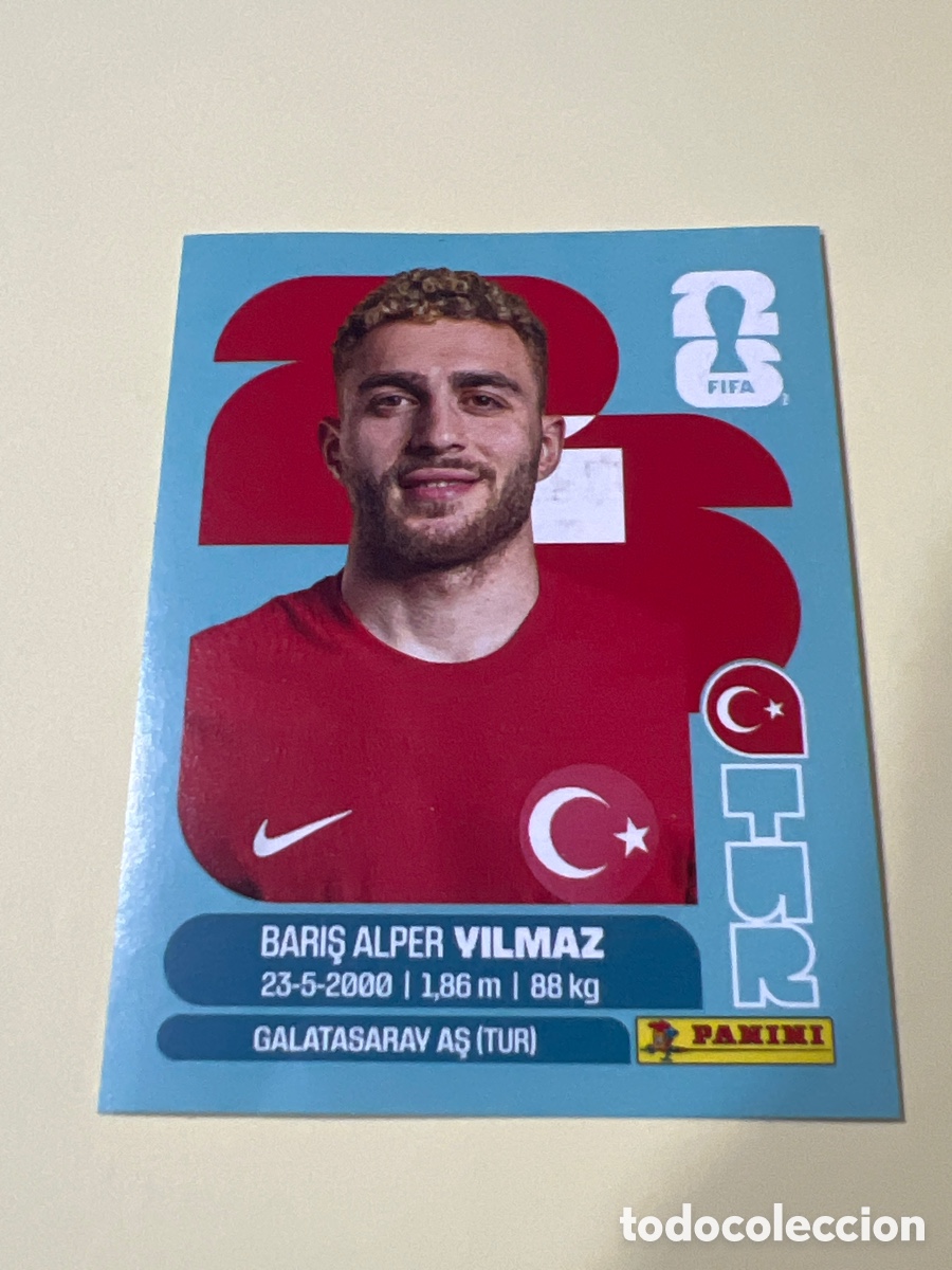 Cromos de f&uacute;tbol: C4563. TUR 18 Bariş Alper Yilmaz, Turqu&iacute;a, Panini FIFA World Cup Mundial 2026 Sticker