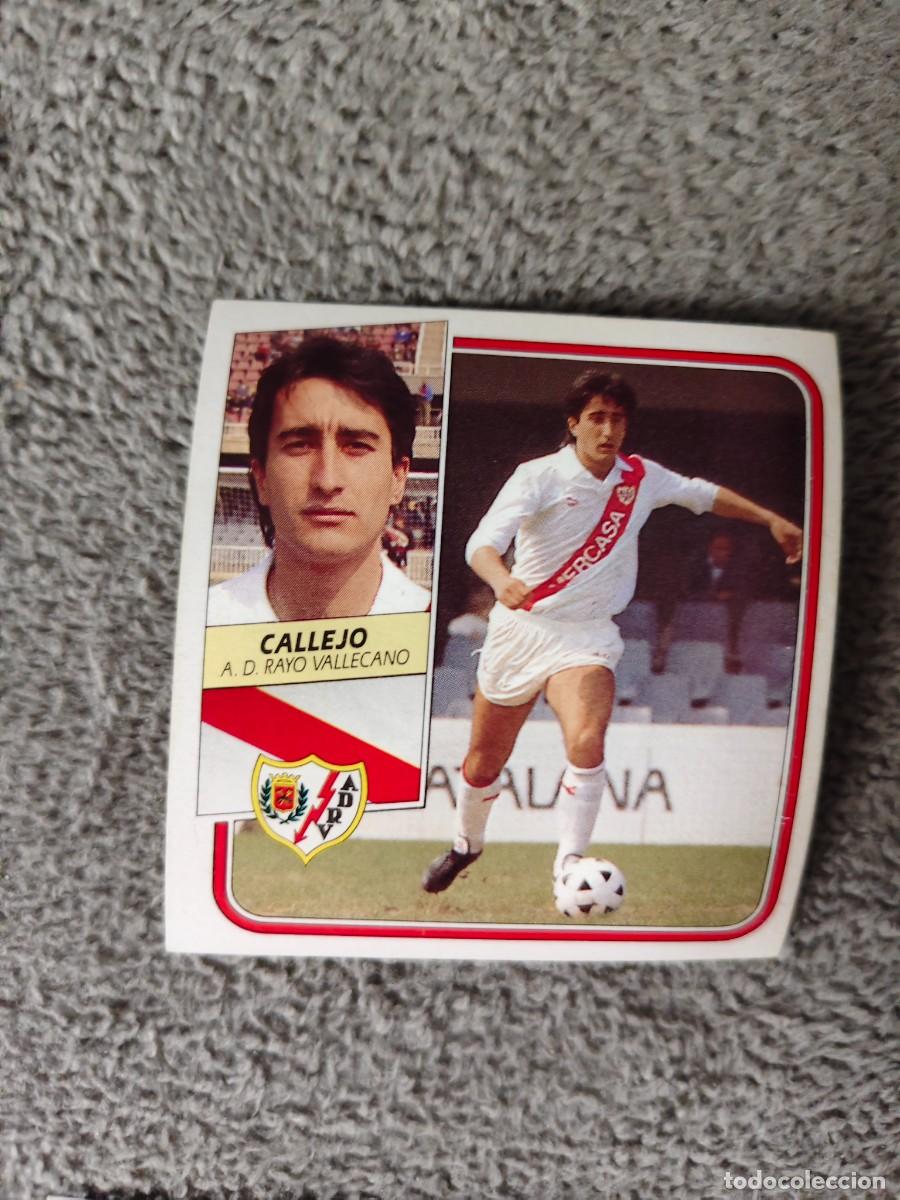 Cromos de f&uacute;tbol: EDICIONES ESTE 89 90 CALLEJO A.D. RAYO VALLECANO 1989 1990 DESPEGADO RECUPERADO ALBUM AAQ