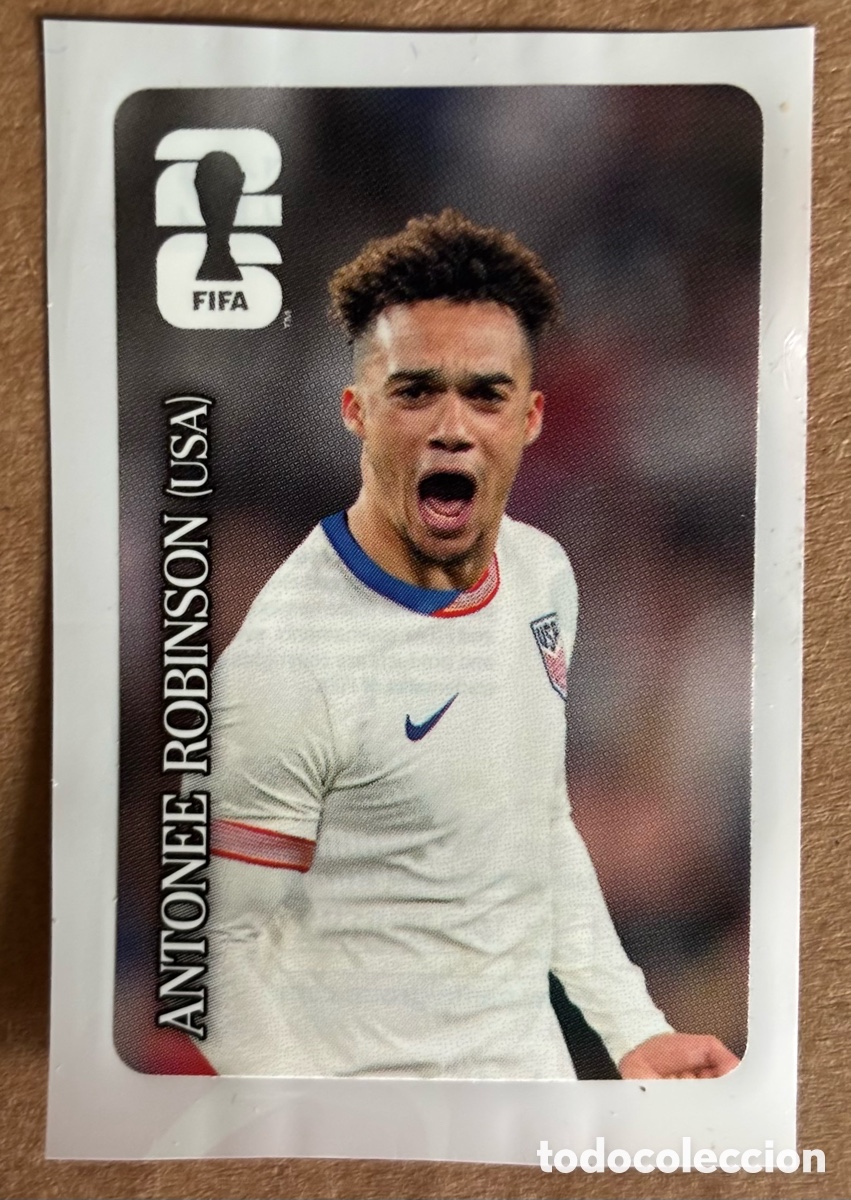 Cromos de f&uacute;tbol: ANTONEE ROBINSON (USA). CROMO PANINI COCA-COLA MUNDIAL FIFA 2026.