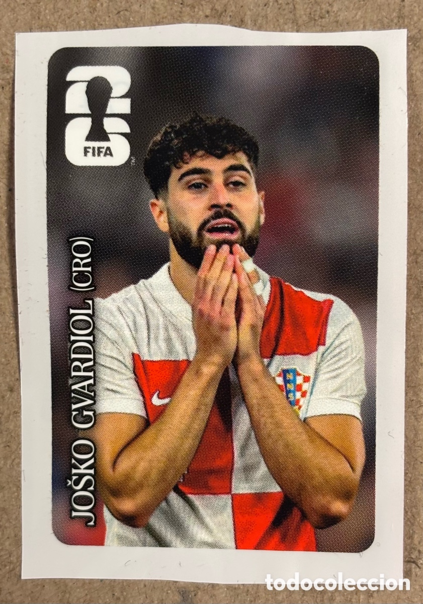 Cromos de f&uacute;tbol: JOSKO GVARDIOL (CROACIA). CROMO PANINI COCA-COLA MUNDIAL FIFA 2026.