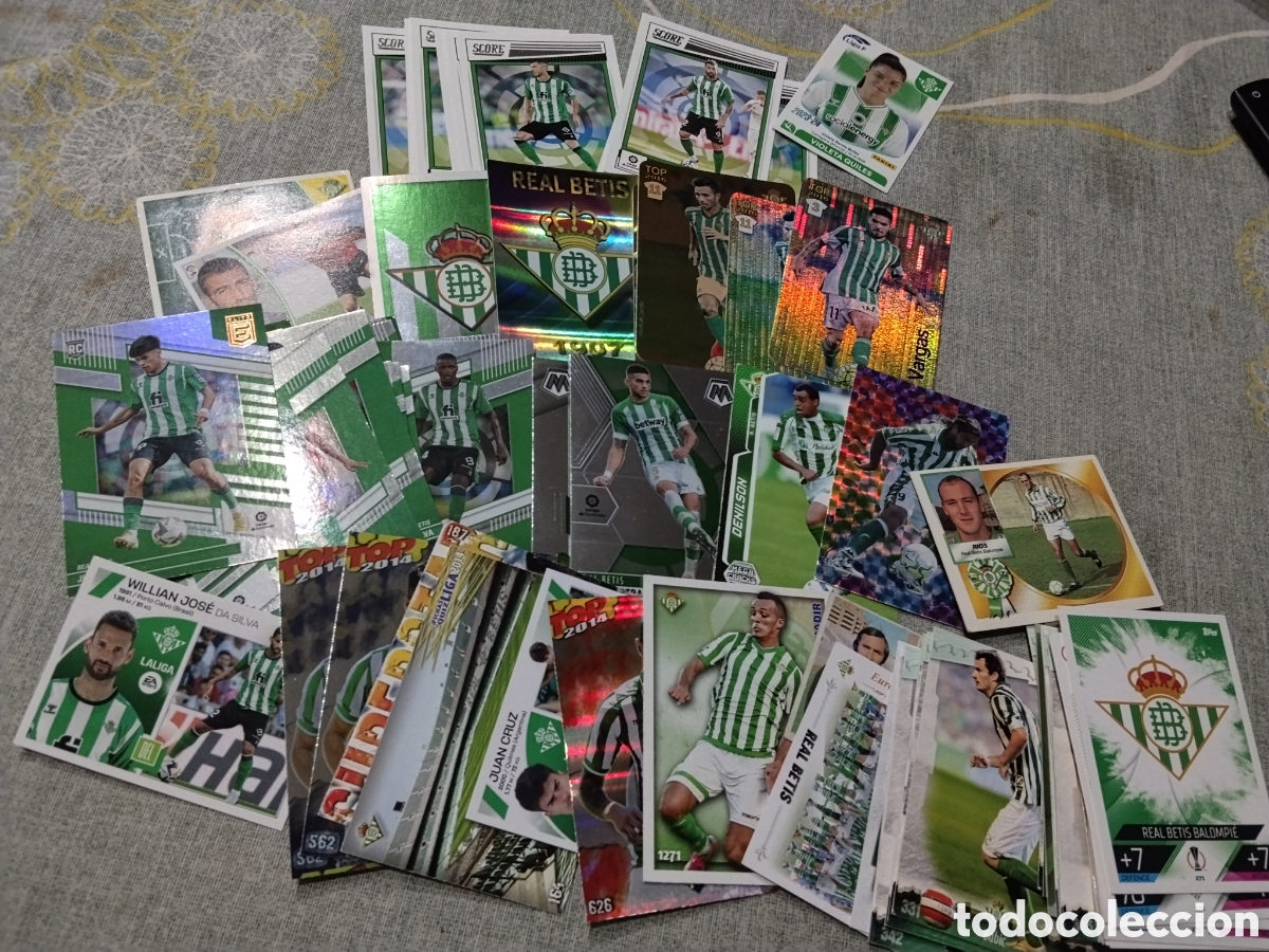 Cromos de f&uacute;tbol: 84 CROMOS REAL BETIS BALOMPIE-. DIFERENTES COLECCIONES