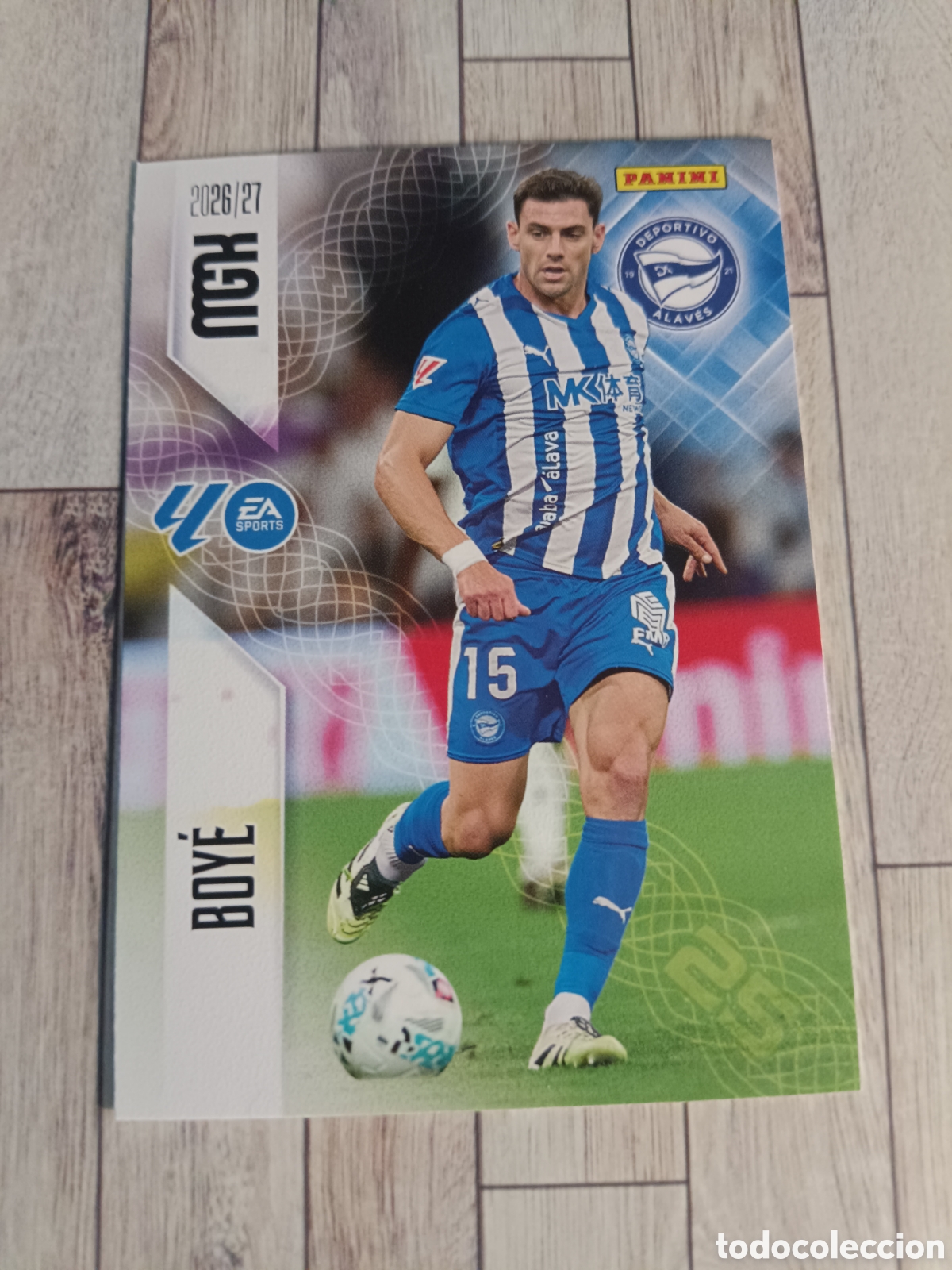 Cromos de f&uacute;tbol: 36 LUCAS BOYE ALAVES MEGACRACKS MGK 26 27 PANINI 2026 2027