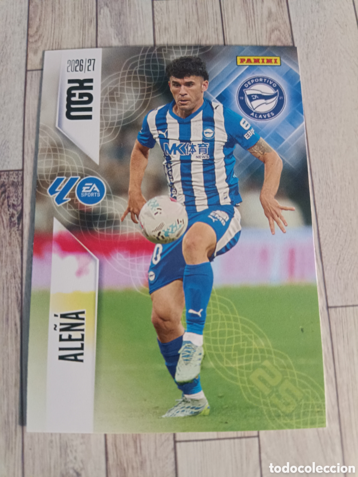 Cromos de f&uacute;tbol: 30 ALE&Ntilde;A ALAVES MEGACRACKS MGK 26 27 PANINI 2026 2027