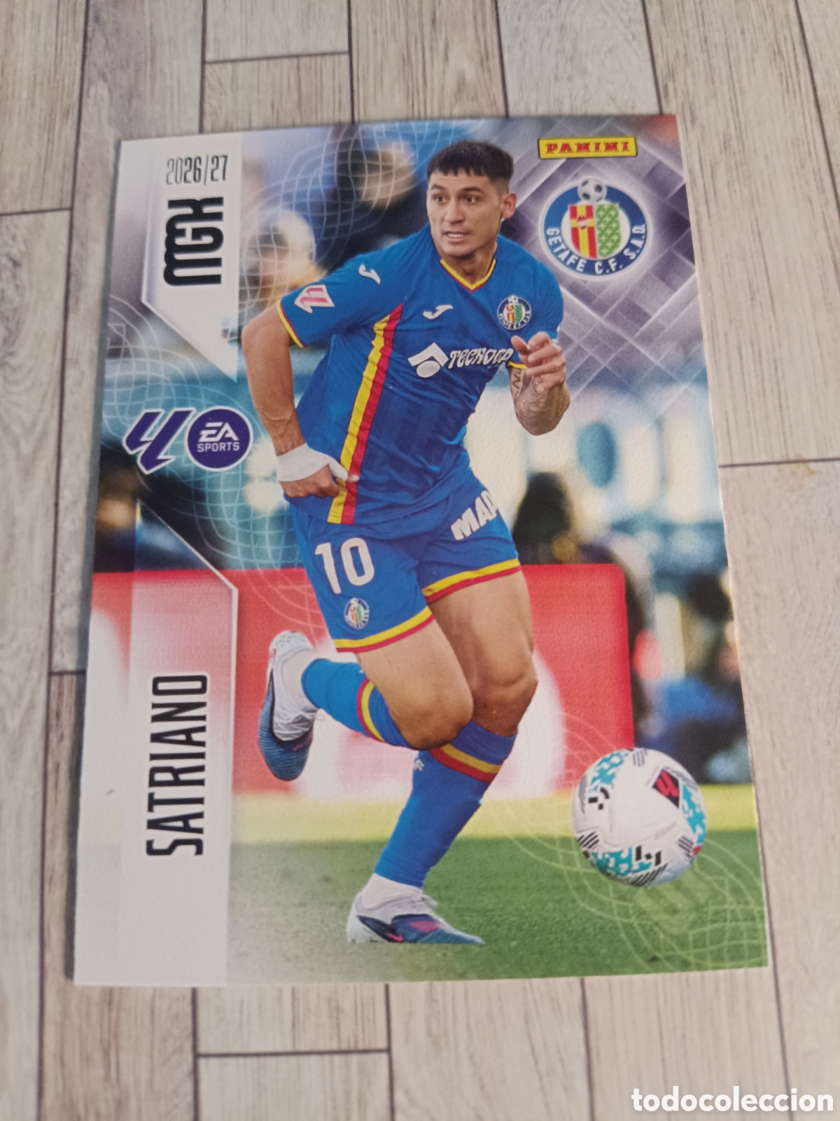 Cromos de f&uacute;tbol: 197 SATRIANO GETAFE MEGACRACKS MGK 26 27 PANINI 2026 2027