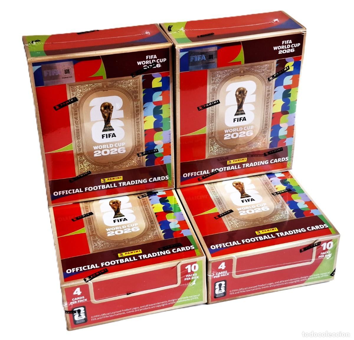 Fu&szlig;ball-Sticker: PANINI 2026 WORLD CUP DOS CAJAS NUEVAS Y SELLADAS EN EMBALAGE ORIGINAL