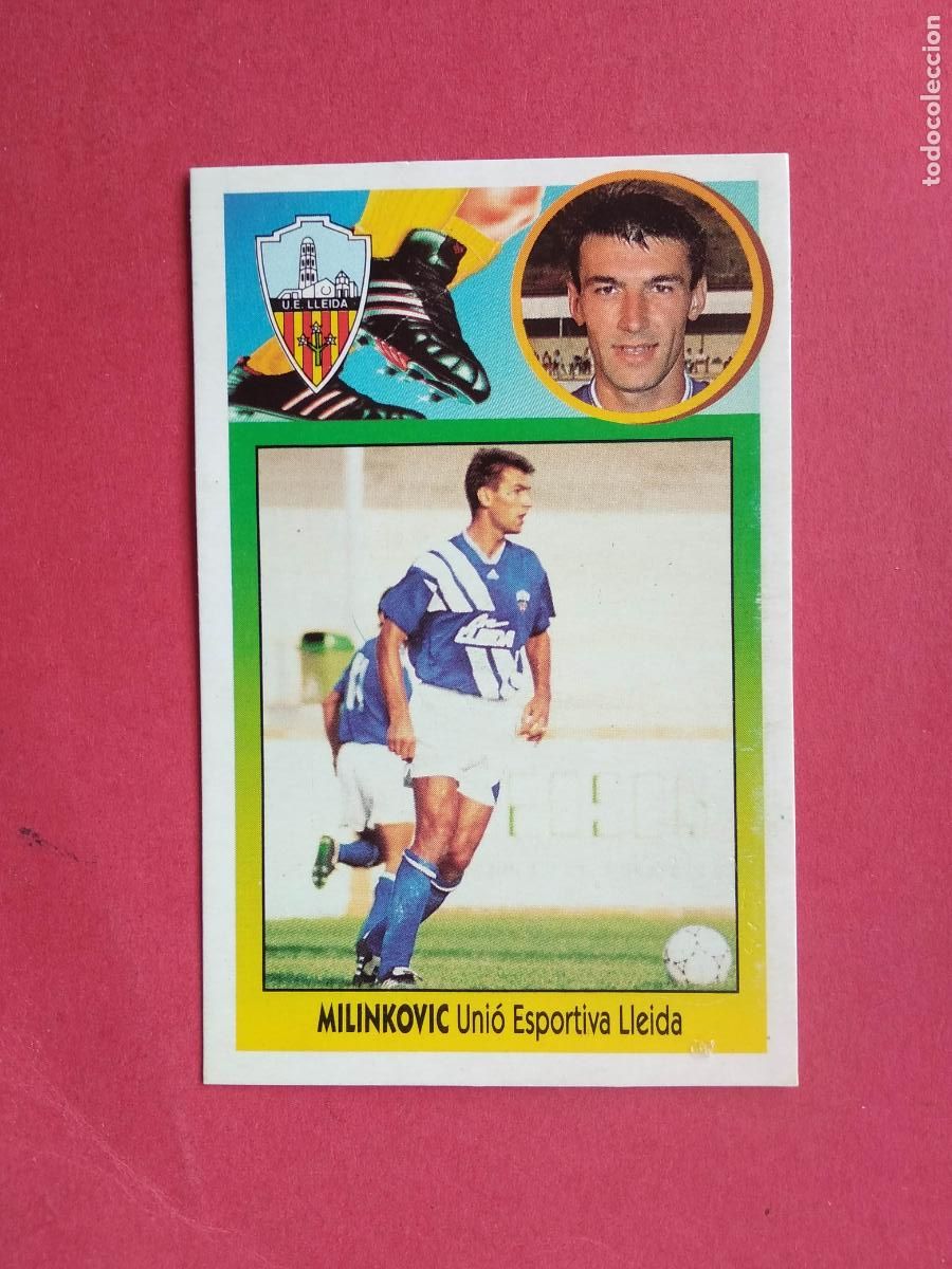 Cromos de f&uacute;tbol: EDICIONES ESTE LIGA 93 94 1993 1994 CROMO DESPEGADO COLOCA MILINKOVIC LLEIDA
