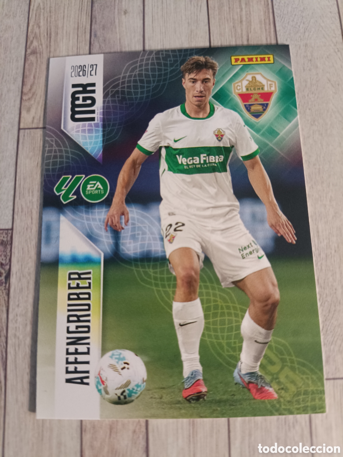 Cromos de f&uacute;tbol: 151 AFFENGRUBER ELCHE MEGACRACKS MGK 26 27 PANINI 2026 2027