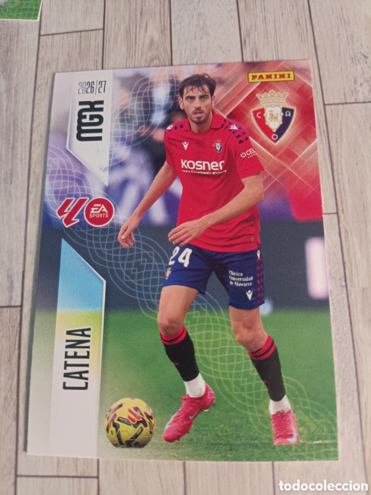 Cromos de f&uacute;tbol: 258 CATENA OSASUNA MEGACRACKS MGK 26 27 PANINI 2026 2027