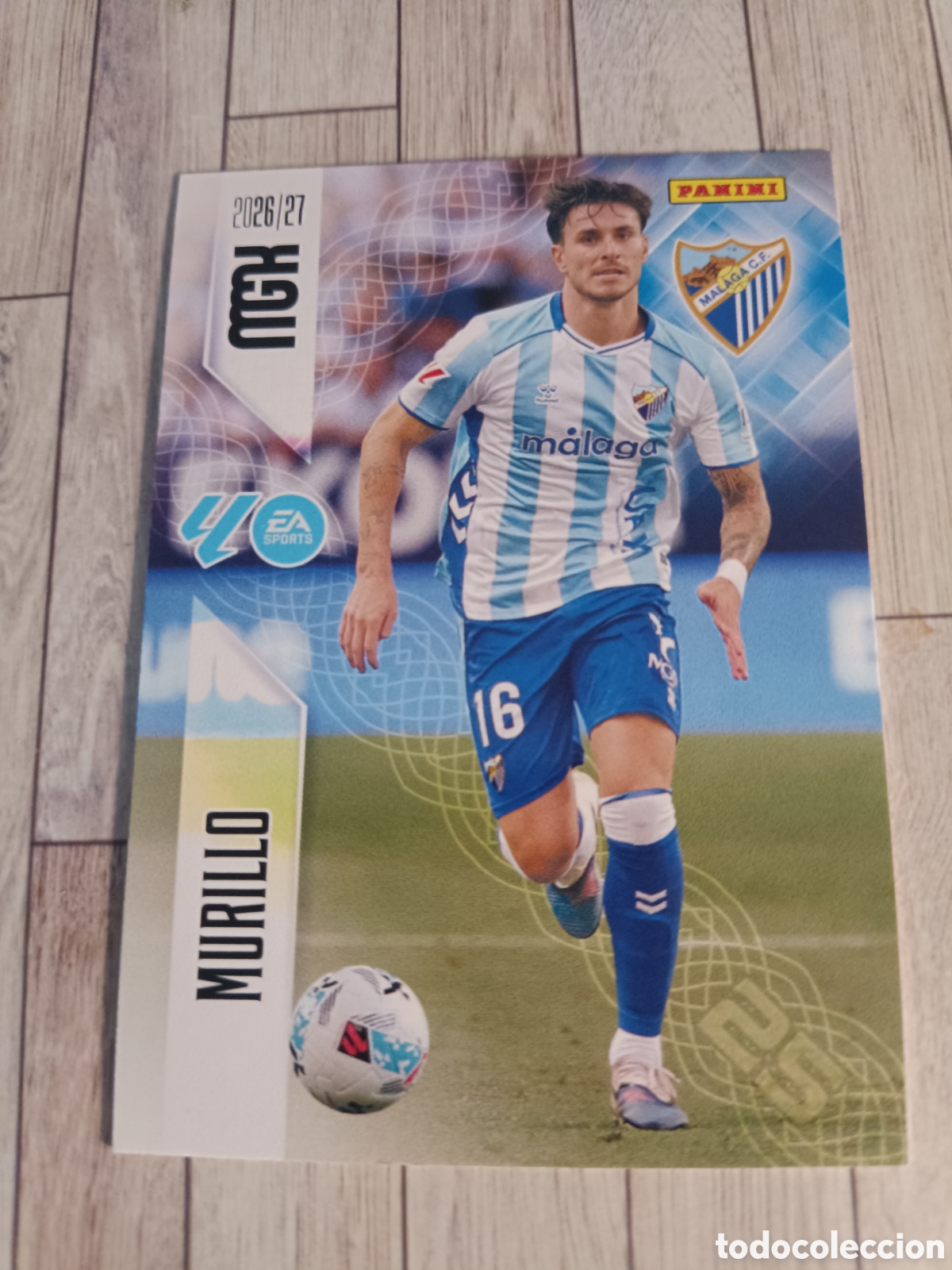 Cromos de f&uacute;tbol: 239 MURILLO MALAGA MEGACRACKS MGK 26 27 PANINI 2026 2027