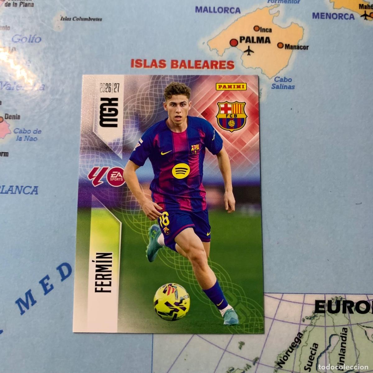 Cromos de f&uacute;tbol: Fermin n&uacute;mero 86 del Barcelona megacracks 26-27 2026-2027