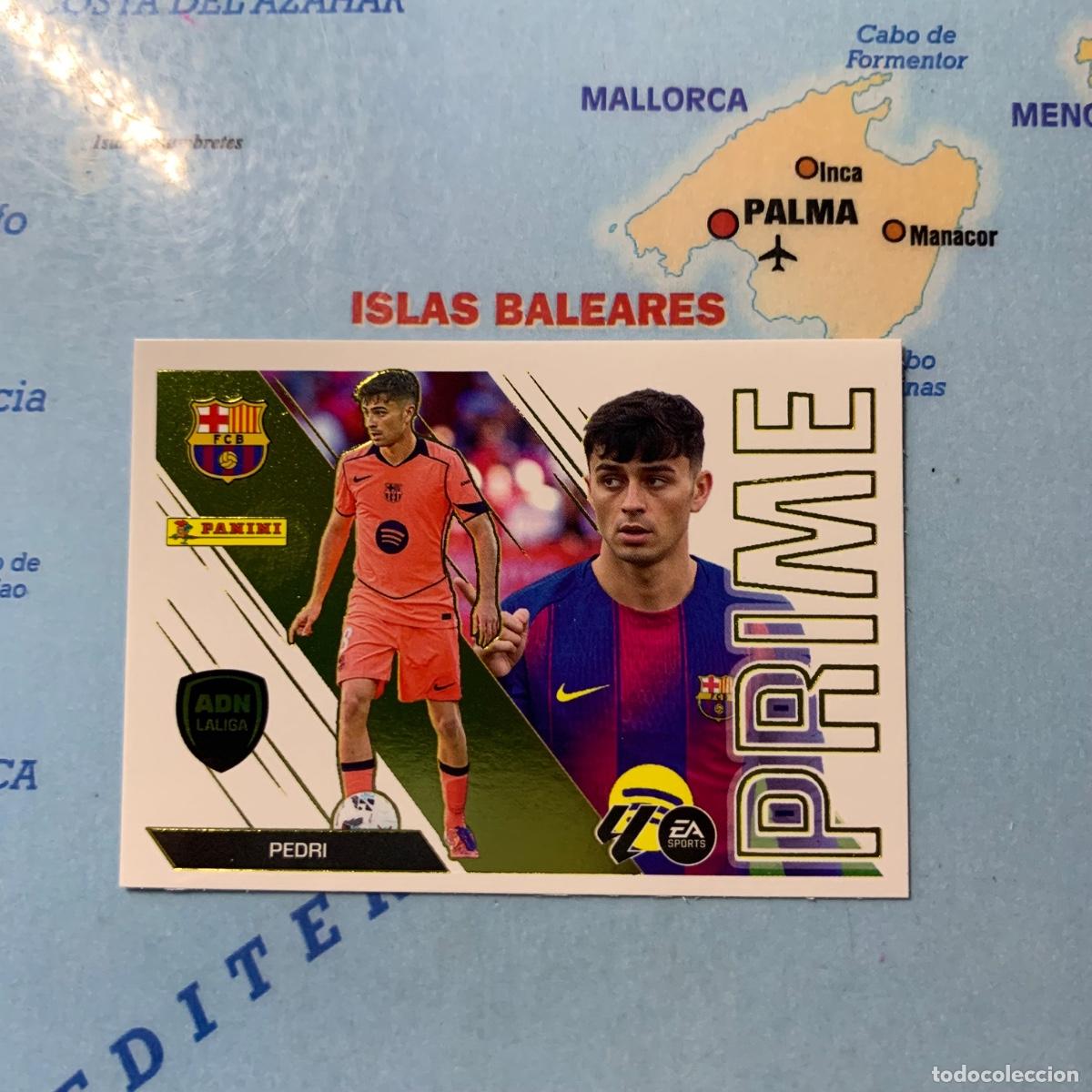 Cromos de f&uacute;tbol: Pedri ADN la liga Prime n&uacute;mero 12 Del Barcelona cromo de la liga este 26-27 2026-2027