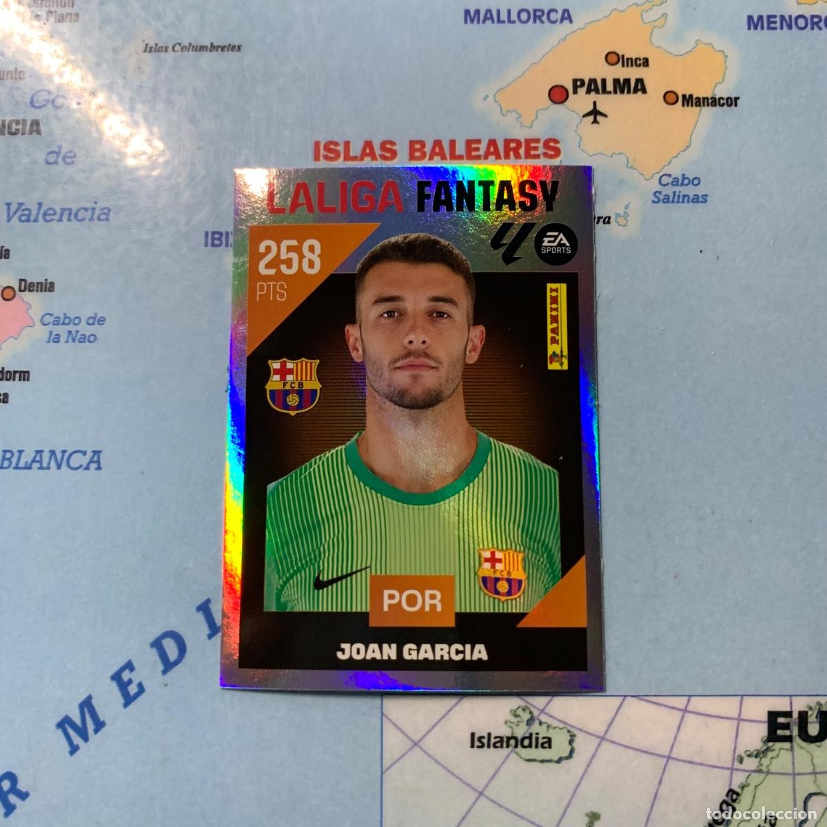 Cromos de f&uacute;tbol: Joan Garc&iacute;a liga Fantasy n&uacute;mero 2 Del Barcelona cromo de la liga este 26-27 2026-2027